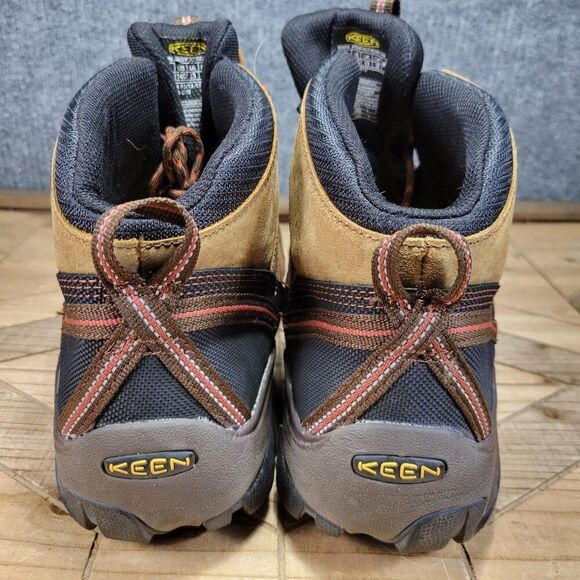 KEEN Flint II Waterproof Steel Toe Work Boots Steel Toe for Men - Brown - 14 D - Picture 6 of 11